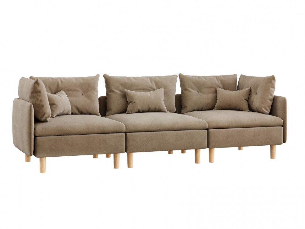 Прямой диван Калисто Макси с подлокотниками