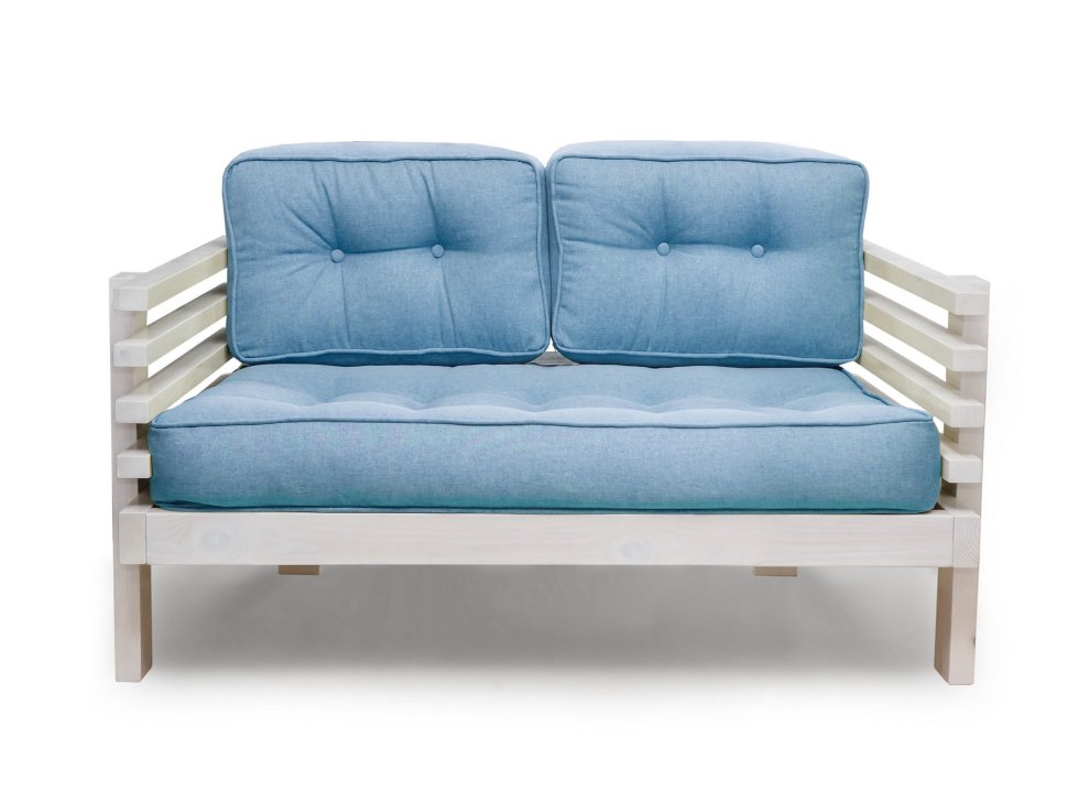 Прямой диван Диван Стоун Мини каркас сосна Беленый дуб