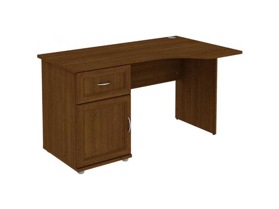Письменный стол Стол угловой с тумбой и ящиком Леруа Г776.03