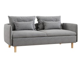 Прямой диван Калисто с подлокотниками