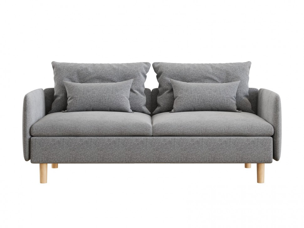 Прямой диван Калисто с подлокотниками