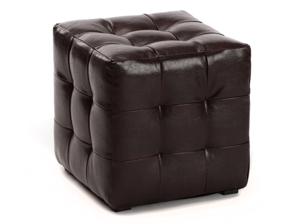 Пуф кожаный Парма-1