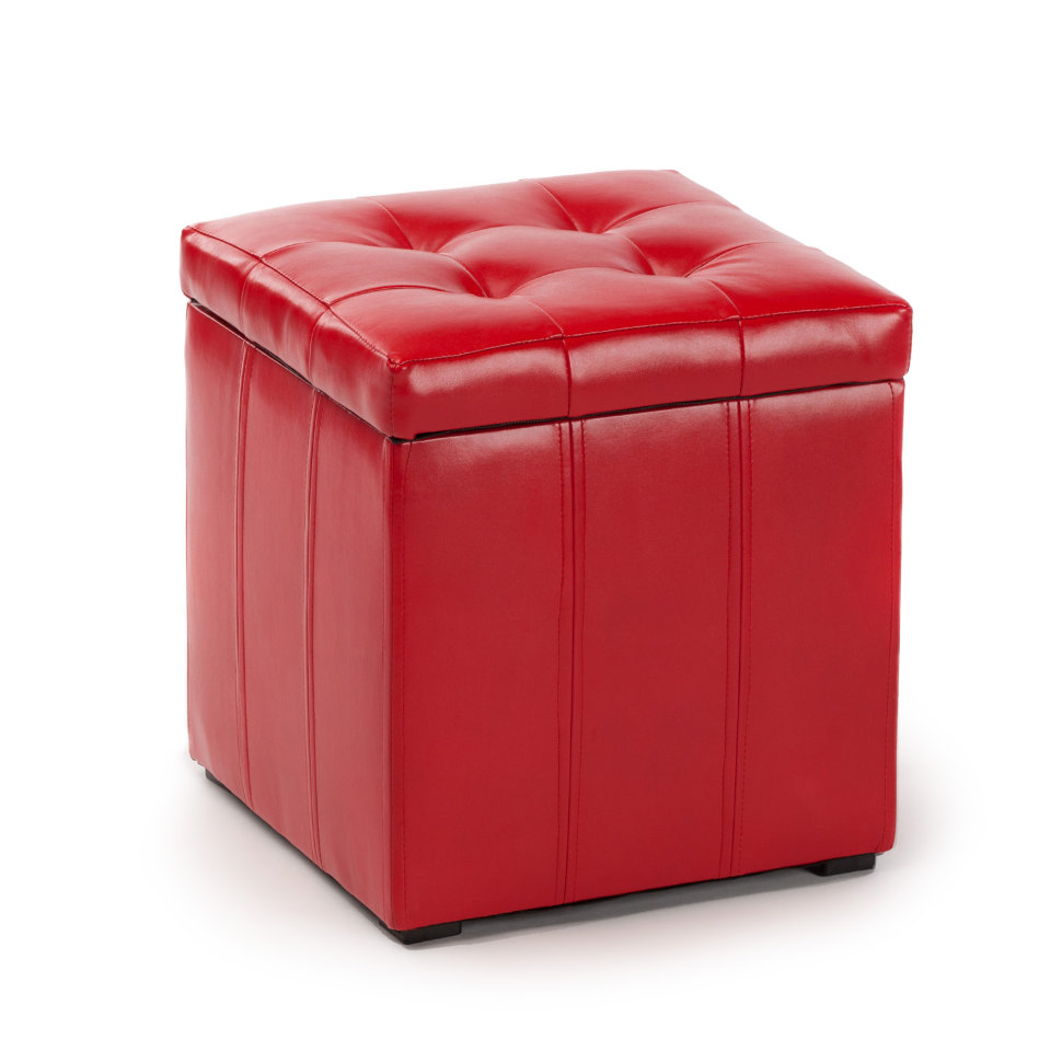 Большой пуфик кожаный Парма-2