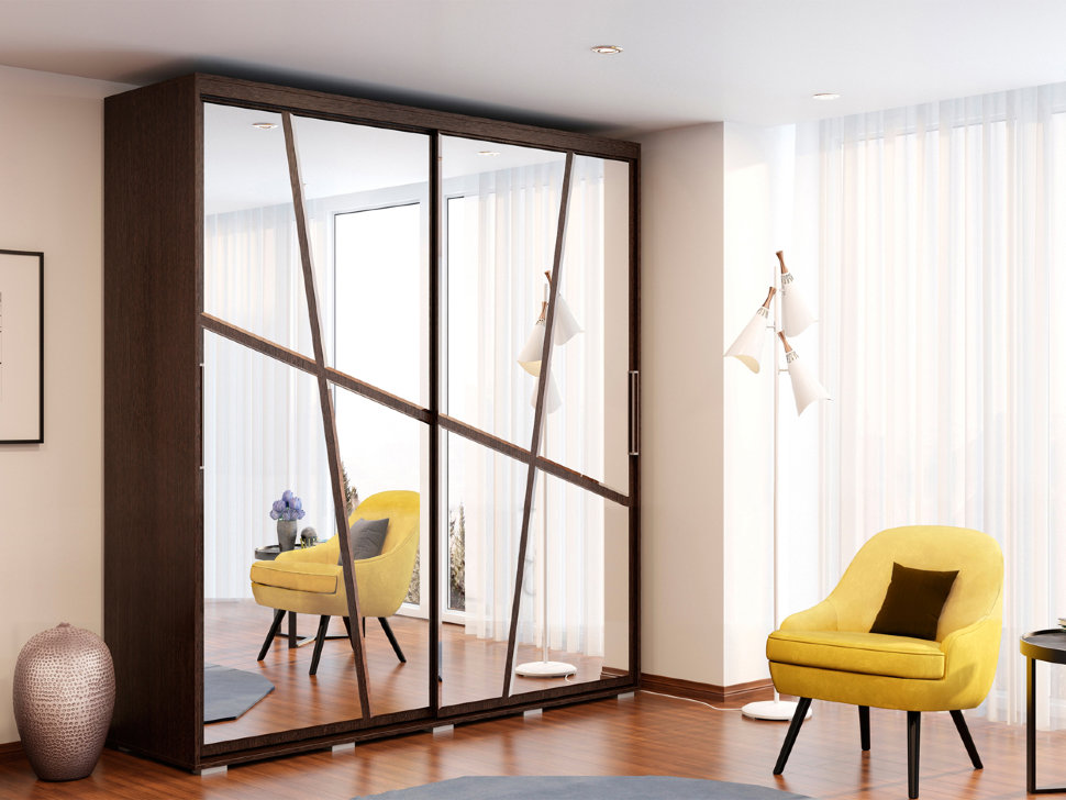 Шкаф-купе Крафт Гласс