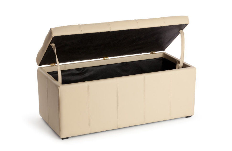 Большой пуф кожаный Парма-3