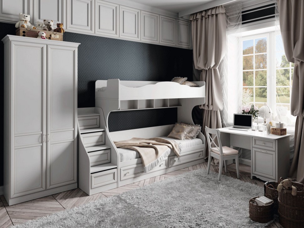 Двухъярусная кровать Двухъярусная кровать Франческа ТД 312.11.01