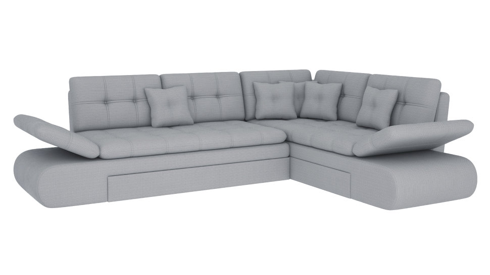 Угловой диван Степ Тайм с трещотками