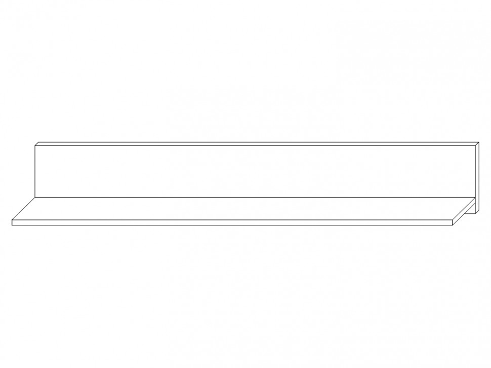 Настенная полка Полка навесная Вега