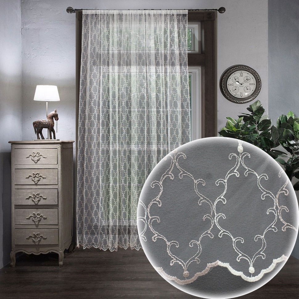 Тюль Штора Amore Mio RR 12539