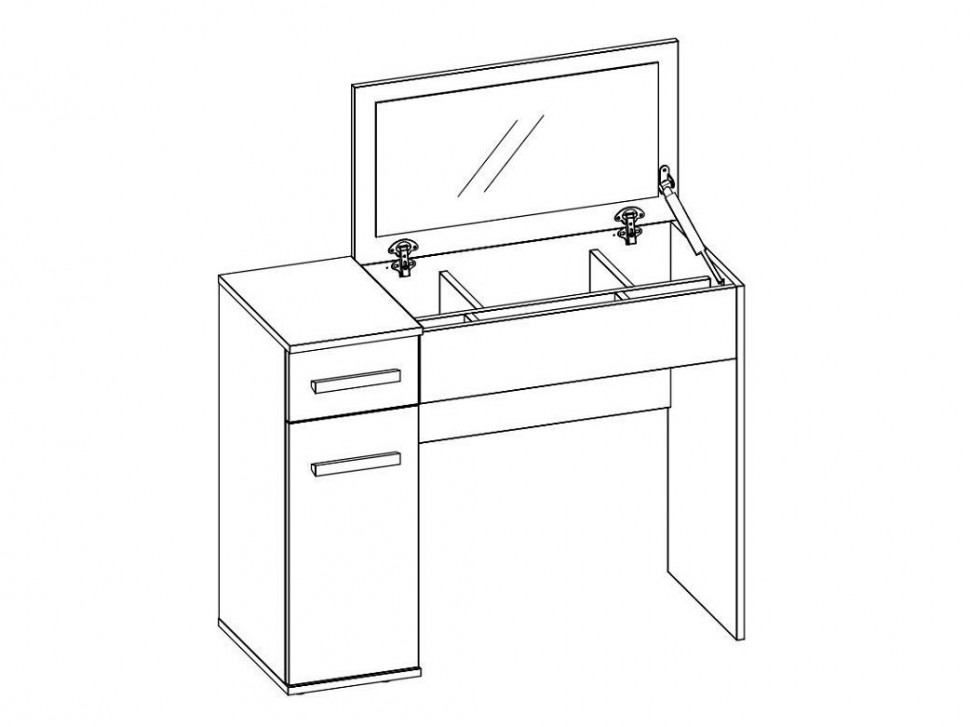 Туалетный столик Стол туалетный Норвуд