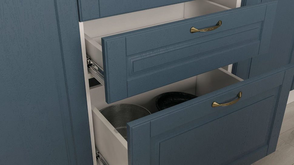 Прямой кухонный гарнитур Кухня Палермо 1 м