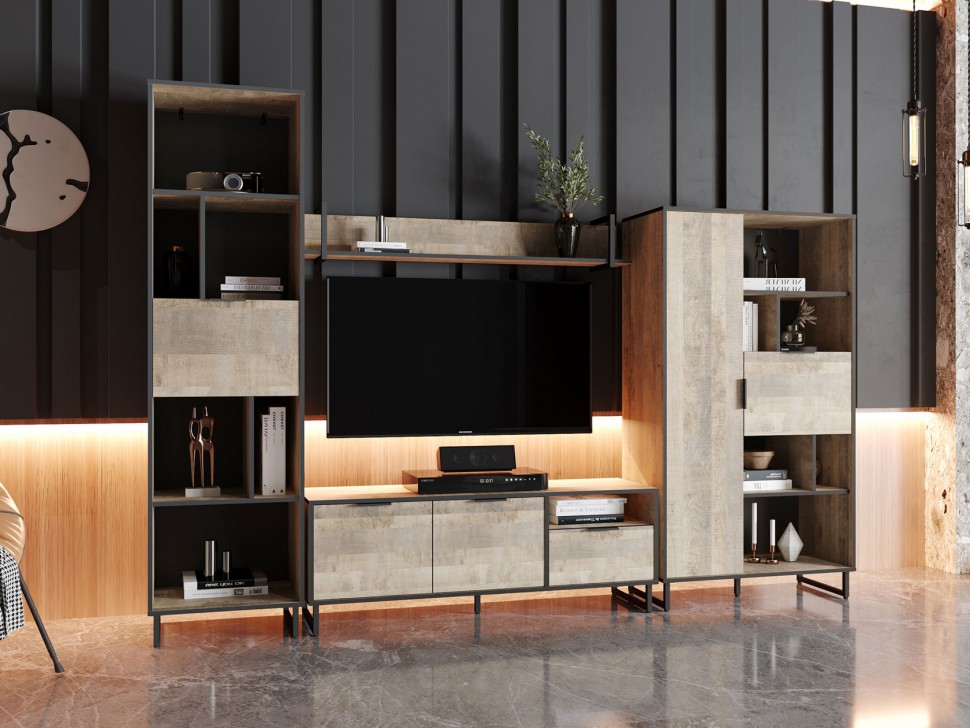 Стеллаж Фолк НМ 014.58