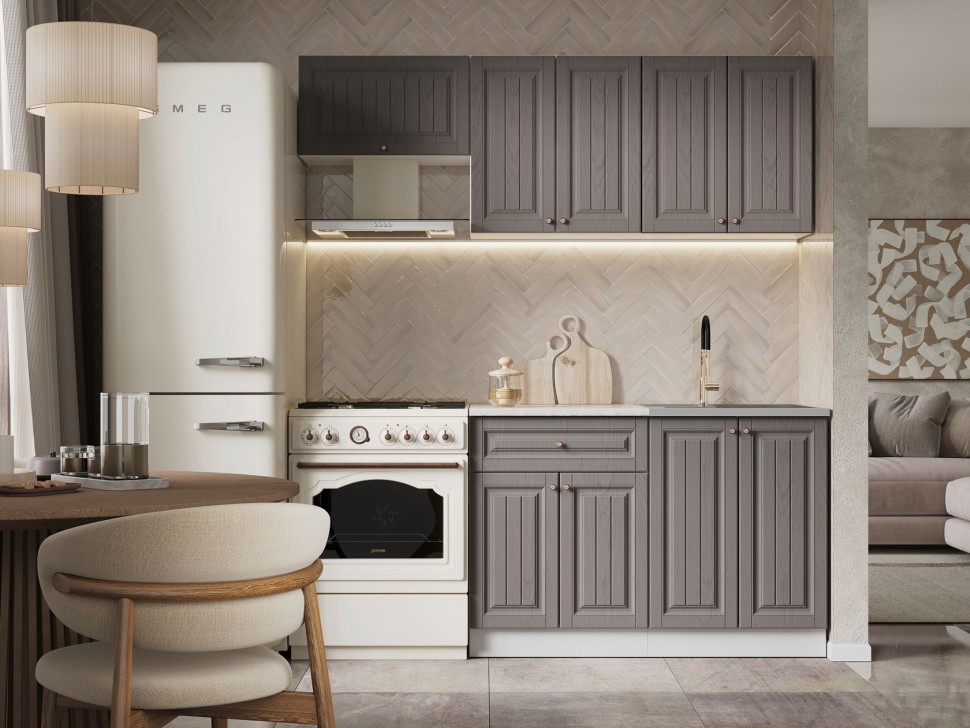 Кухонный гарнитур Хозяюшка 180 см с ящиком