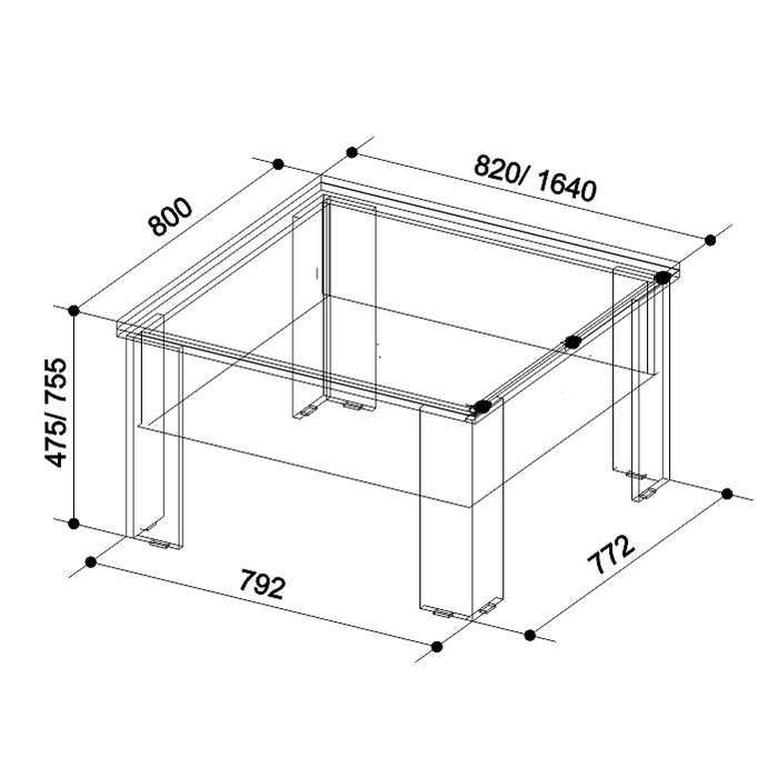Журнальный столик Секрет