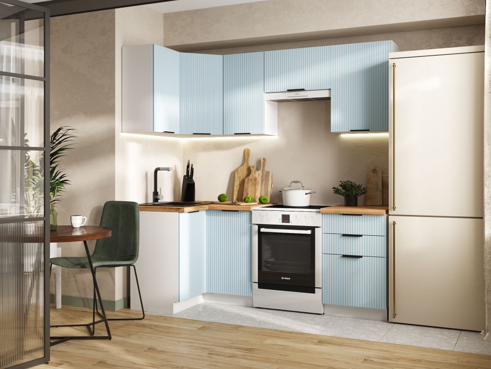 Кухонный гарнитур Муссон 210х100 см