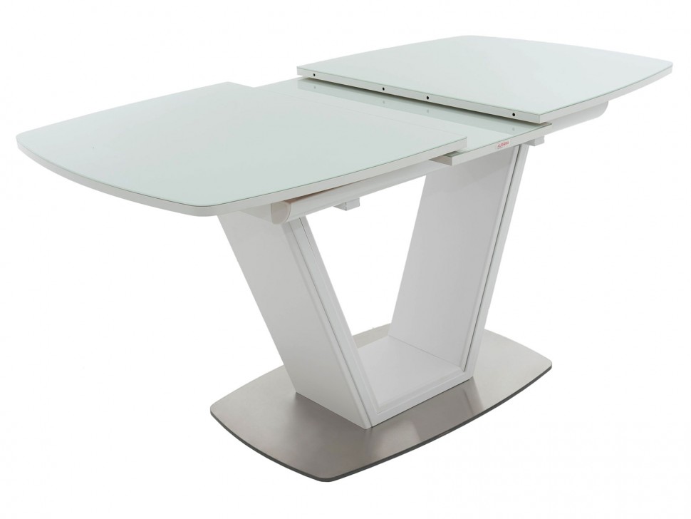 Кухонный стол Стол Севилья ПМ стекло OPTIWHITE 1300(1515)*800