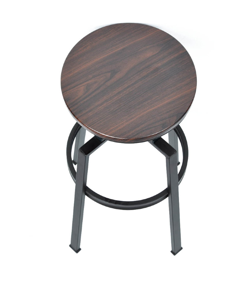 Круглый барный стул для кухни Амат