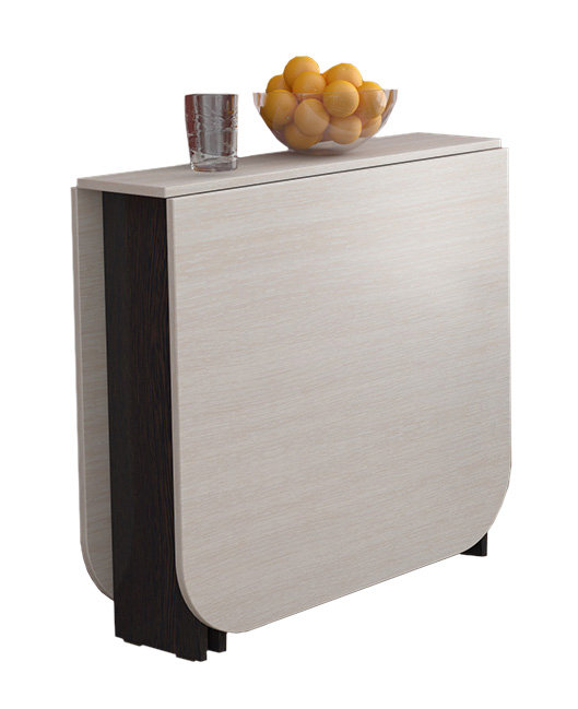 Узкий стол-книжка раскладной Т1