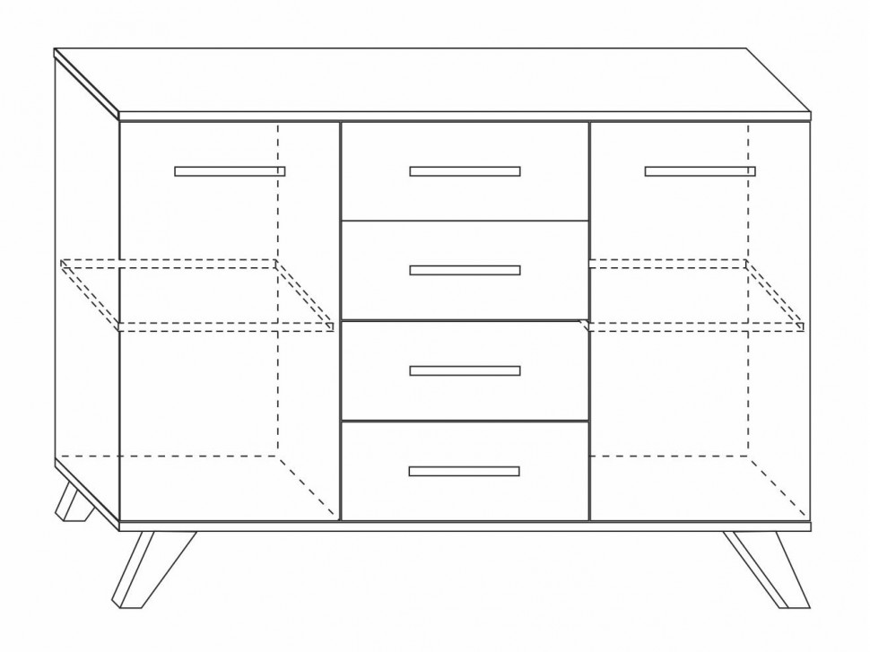 Комод Вега Скандинавия