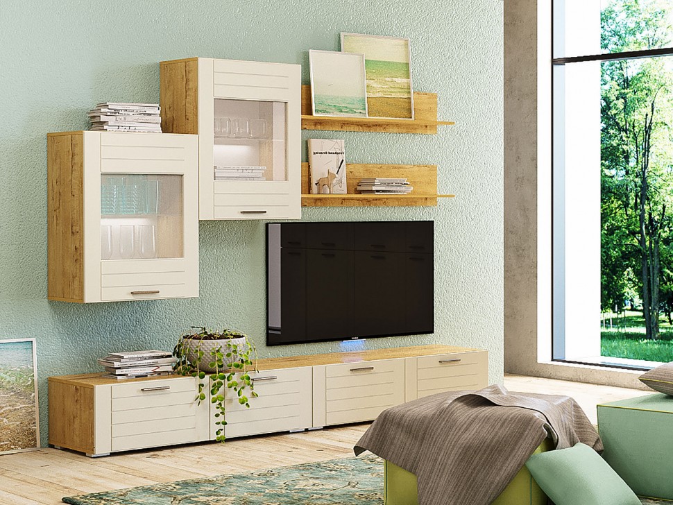 ТВ-тумба ТВ Тумба 2 ящика Ливорно 011.34