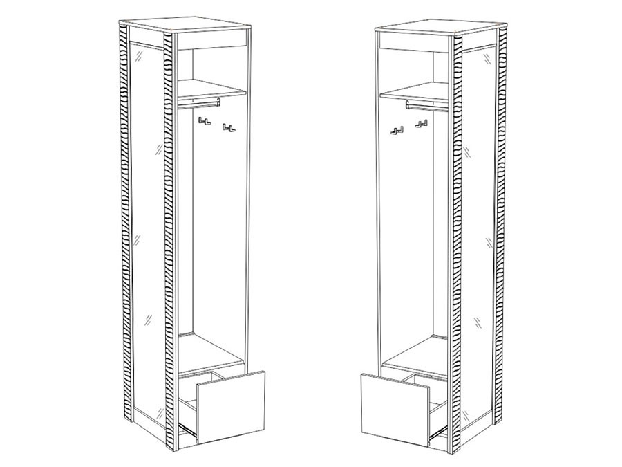 Прихожая Далия Лайт