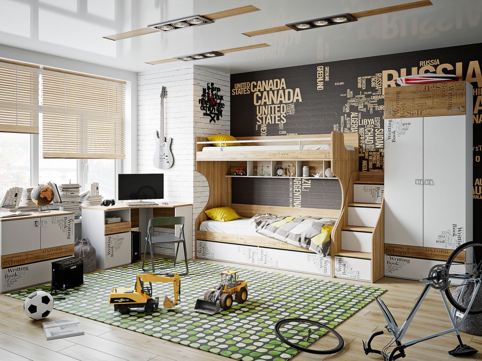 Детский письменный стол Оксфорд ТД-139.15.03