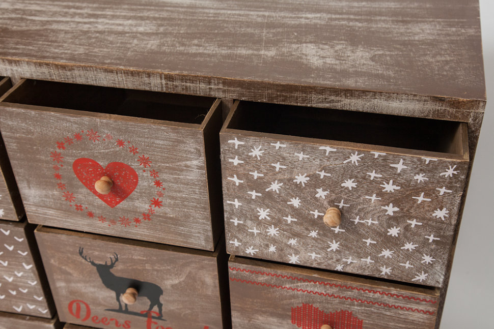 Комод Комод с 9 ящиками Secret De Maison CHRISTMAS 9 (mod. HX16-007NS)