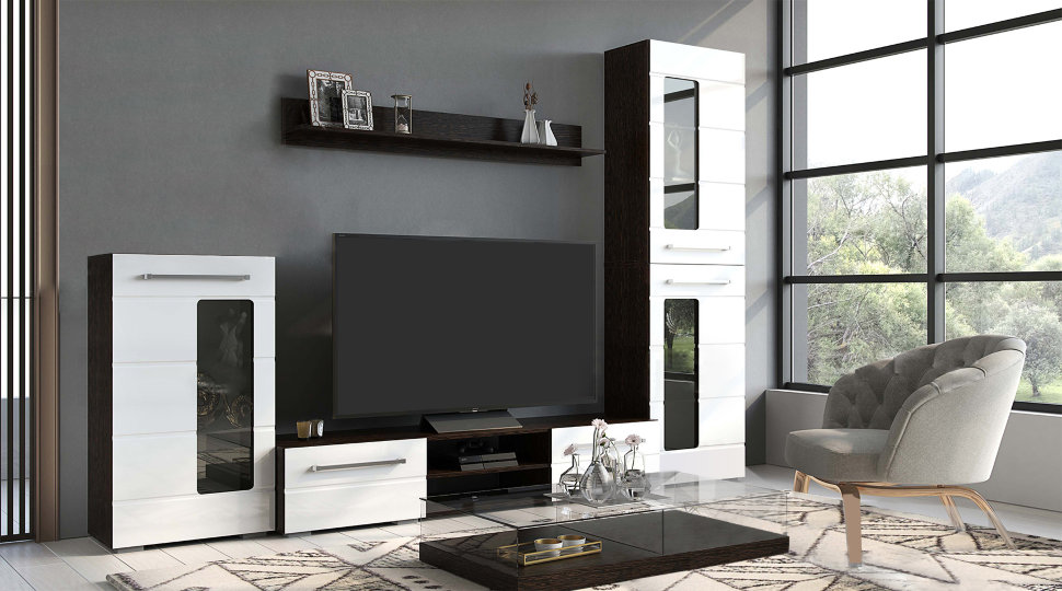 Шкаф-витрина Милан