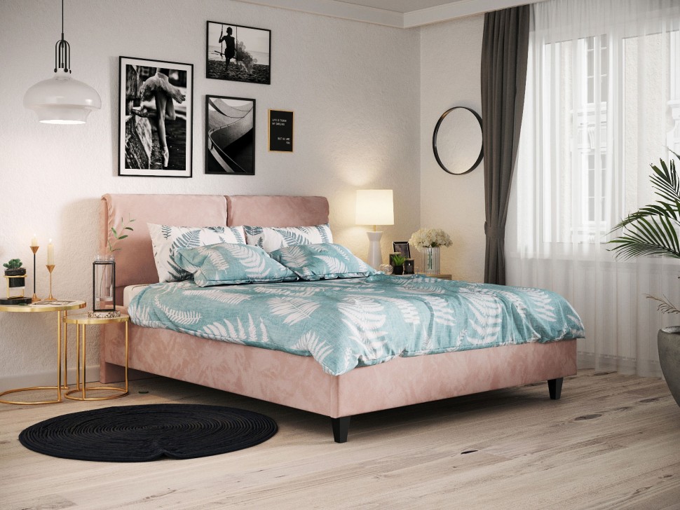 Кровать с подъемным механизмом Лаура ПМ