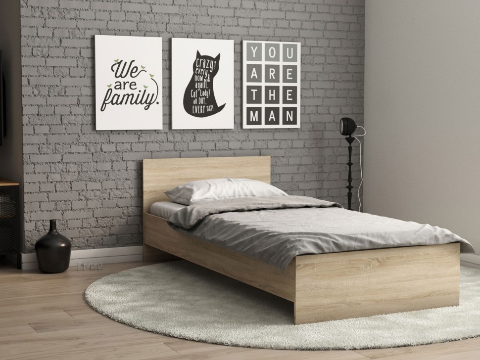 Односпальная кровать Бруно