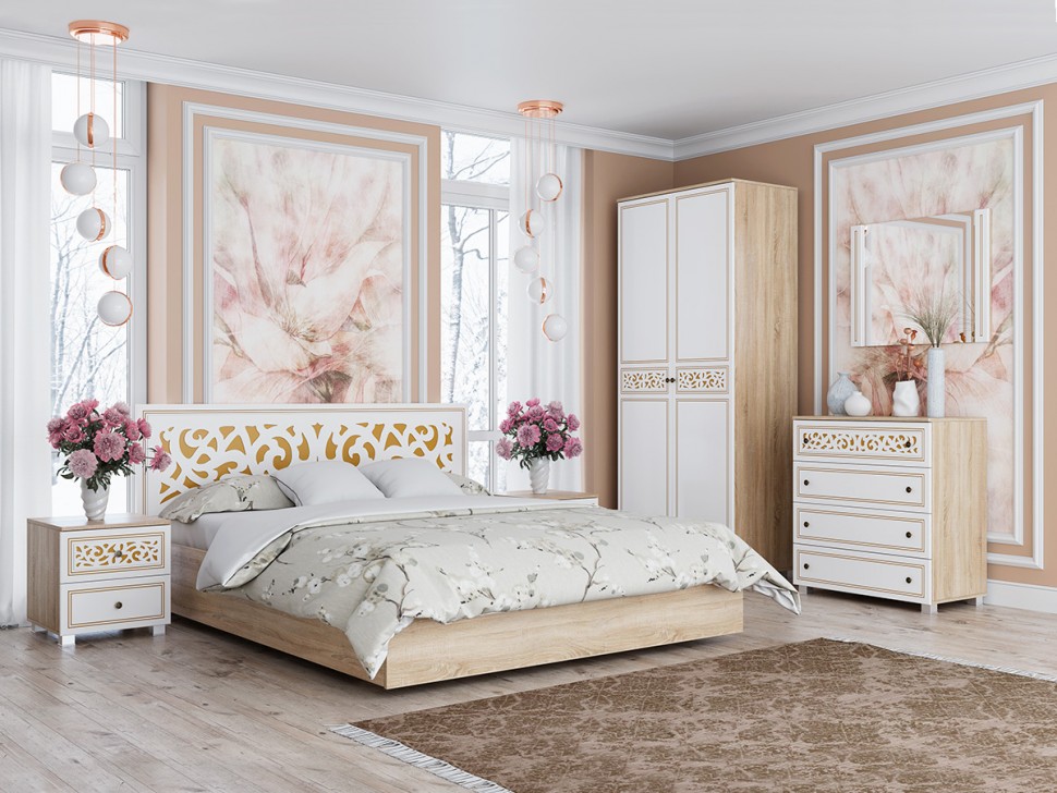 Двуспальная кровать Мадлен