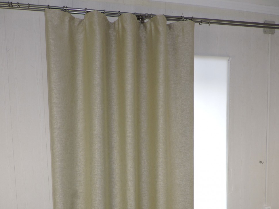 Штора Портьера ШП(95-5-2) молочный