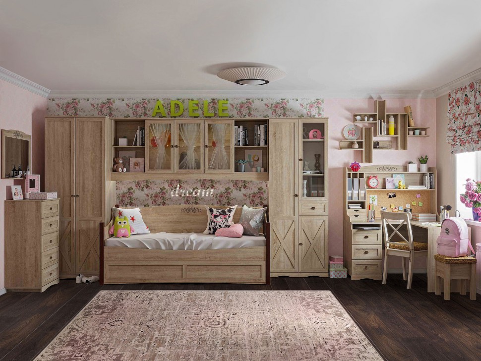 Шкаф-витрина Адель 82