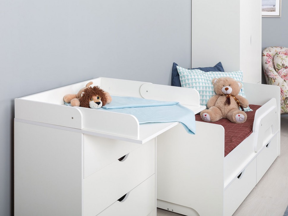 Детский комод Комод пеленальный Уна 13.304 3 ящ