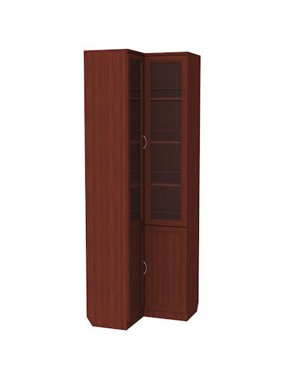 Угловой шкаф-витрина Мерлен