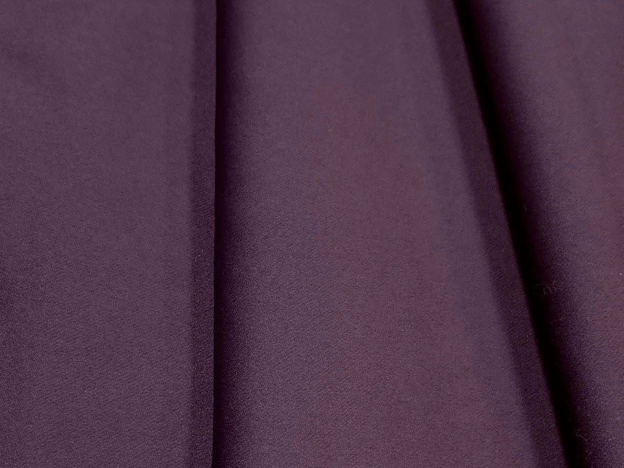 Штора Блэкаут баклажановый