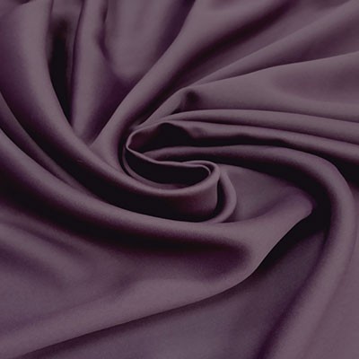 Штора Блэкаут баклажановый