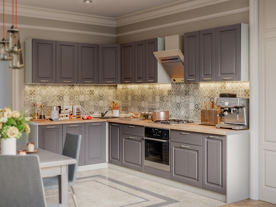 Кухонный гарнитур Классик 307,6х160 см