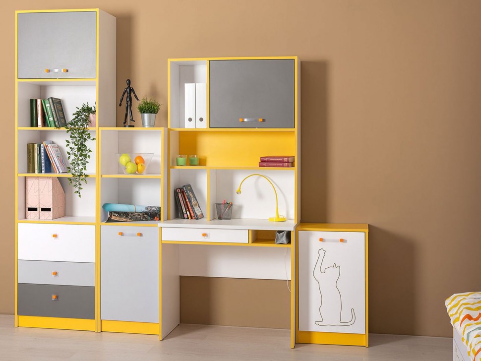 Стеллаж в детскую Альфа