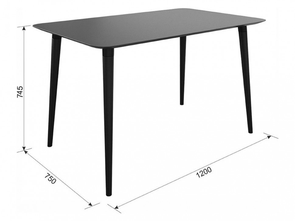 Кухонный стол Стол обеденный Сканди 1