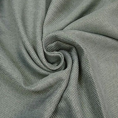 Штора Блэкаут рогожка дымчато-серый