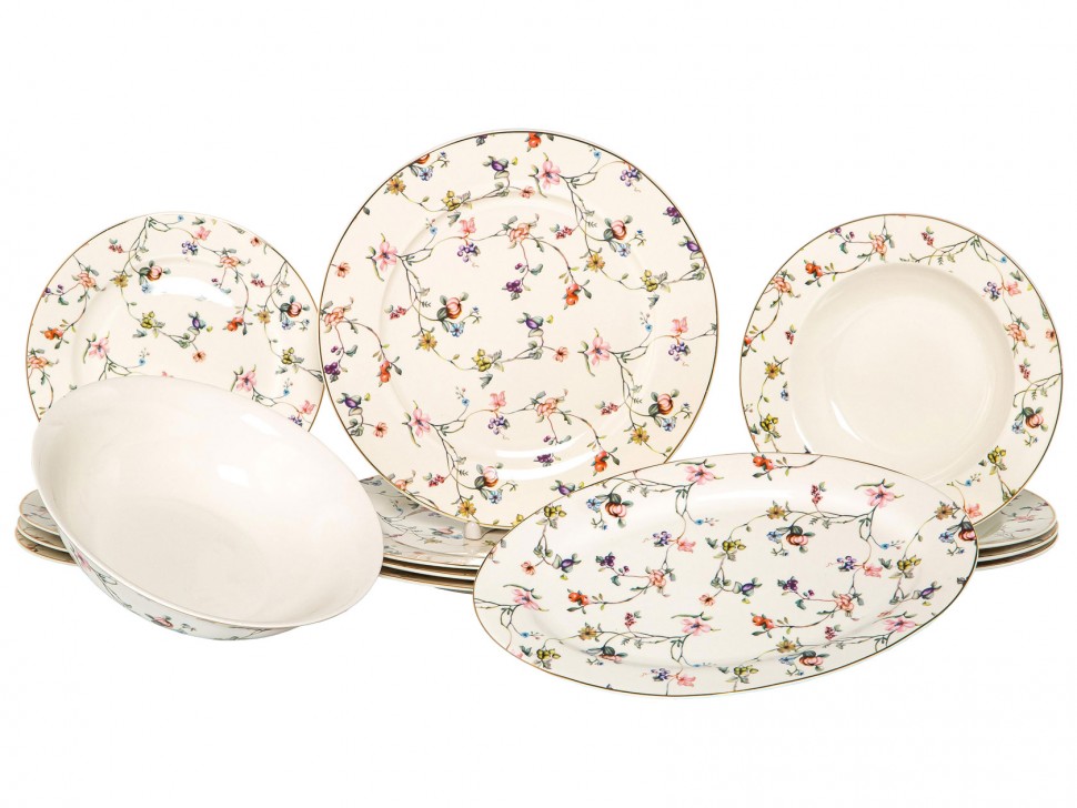 Столовый сервиз Зирана 14 предметов