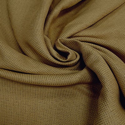 Штора Блэкаут рогожка золотисто-бежевый