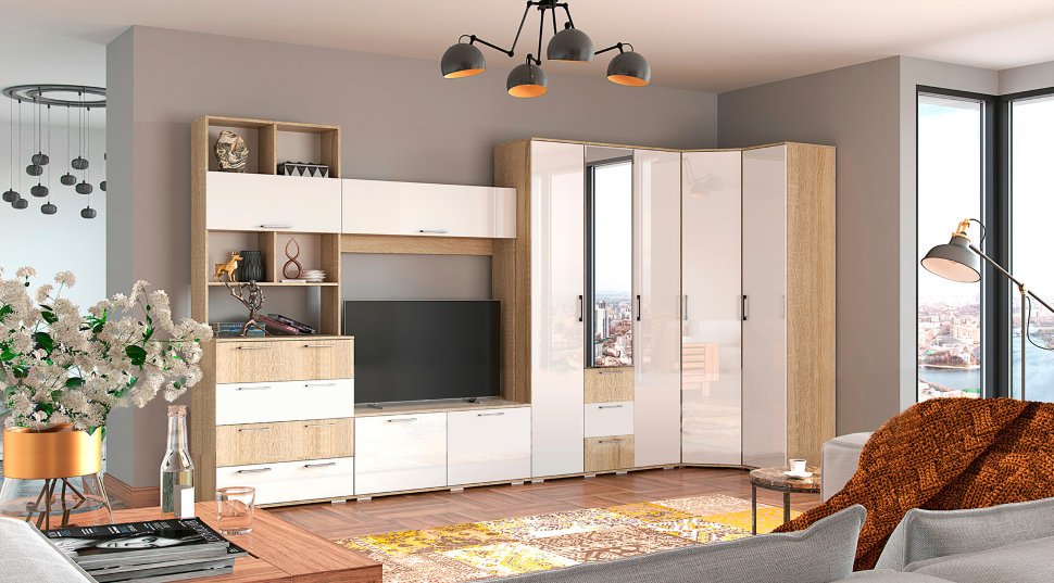 Шкаф угловой Белладжио