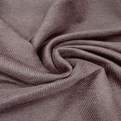 Штора Блэкаут рогожка темно-брусничный