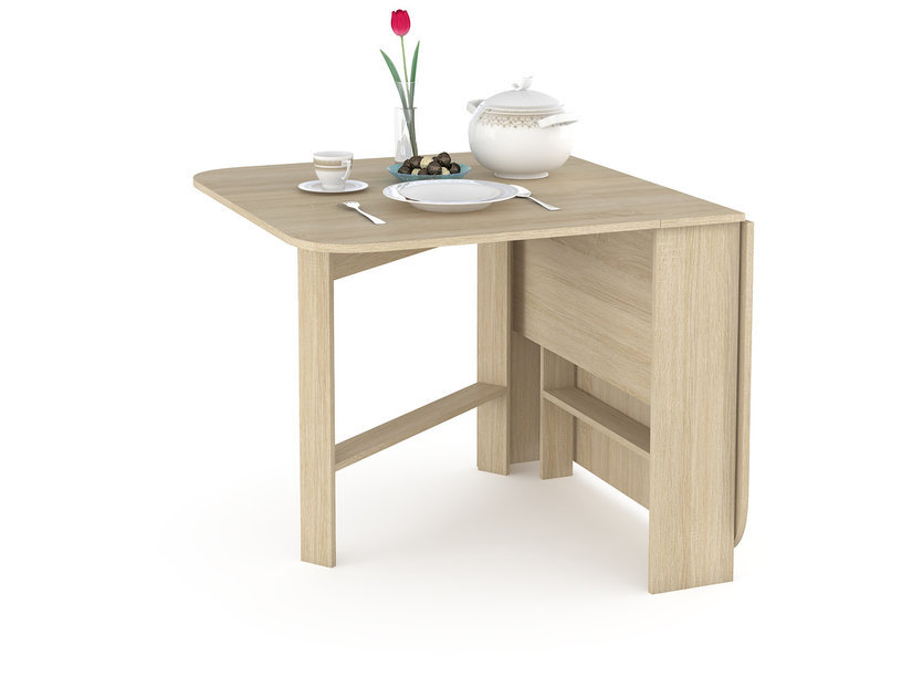 Кухонный стол Глория 609 Стол-книжка