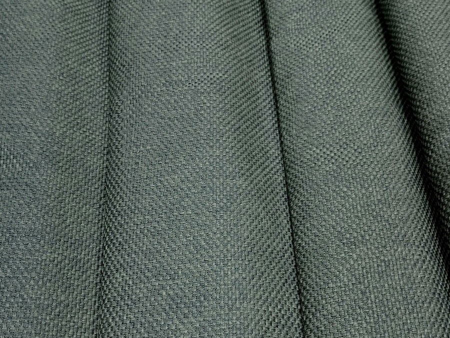 Штора Блэкаут рогожка темно-серый