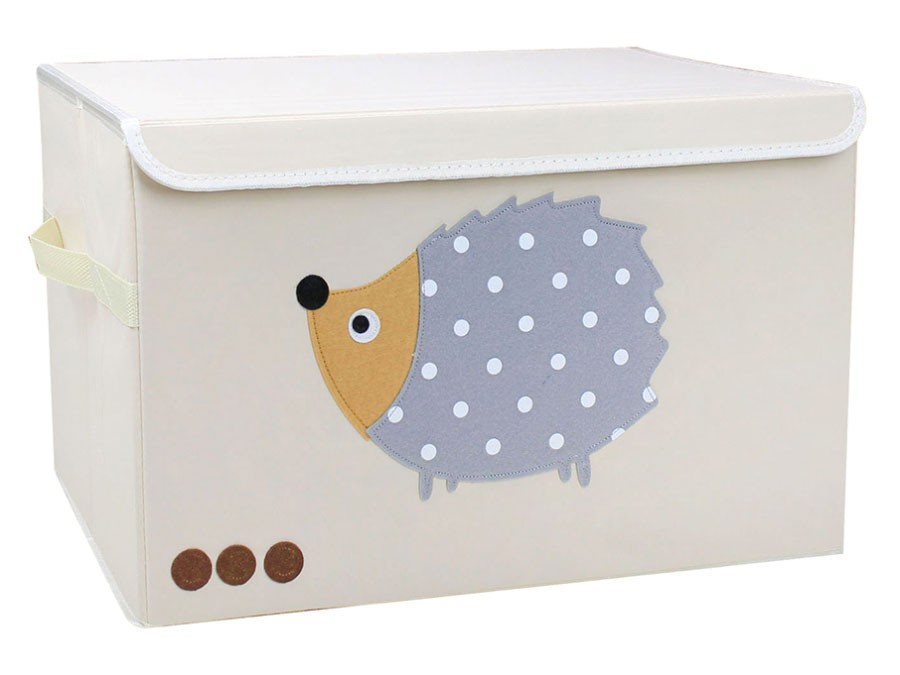 Короб для хранения с крышкой Ежик