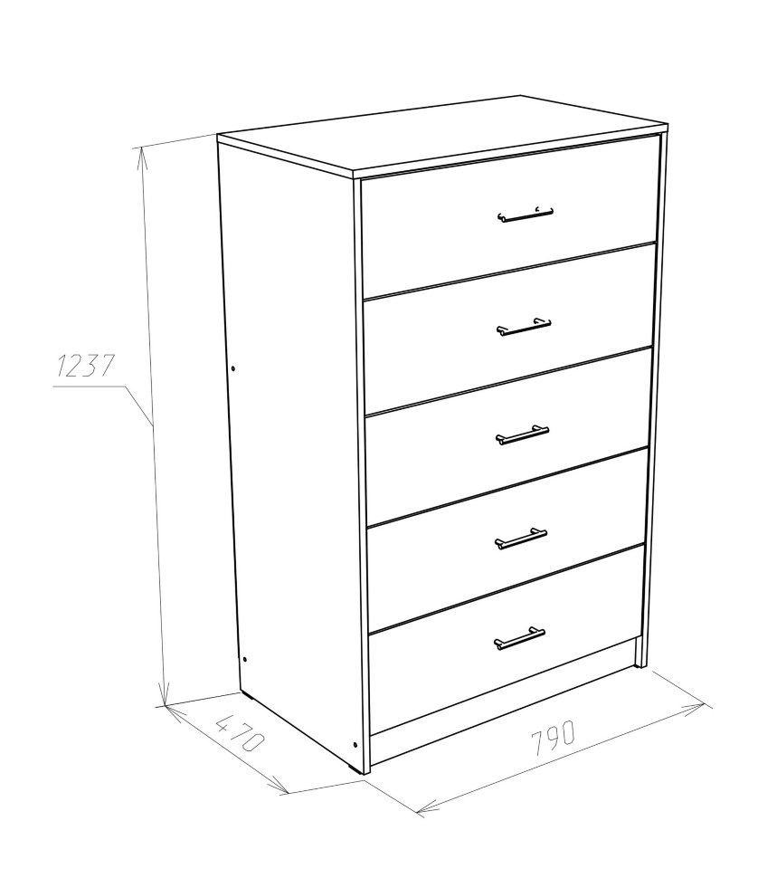 Комод Делакур