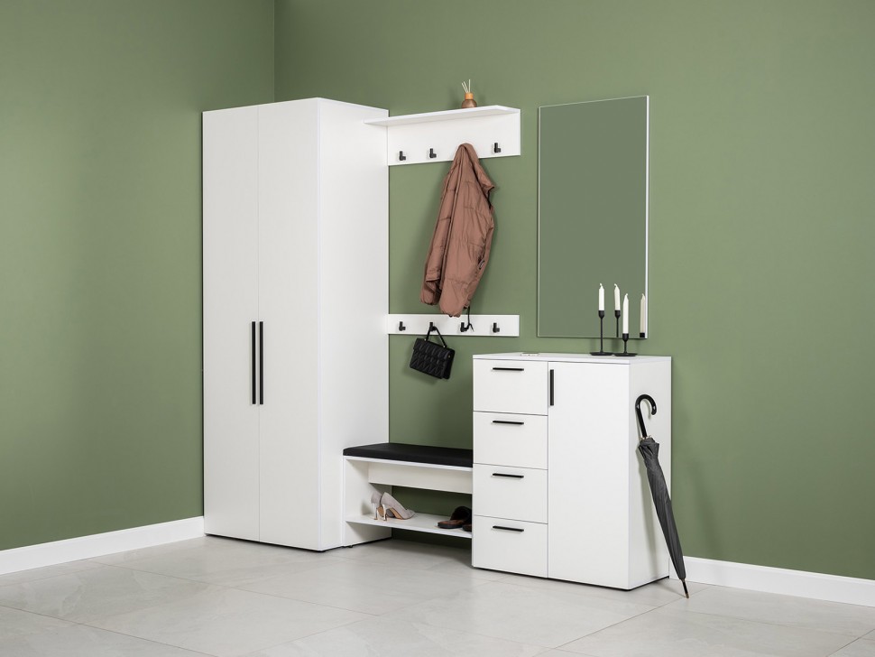 Настенная вешалка Эйр с полкой